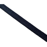 Twill Tape Ribbon 100% Cotton Black 1" Wide 50 Yard Roll Herringbone T