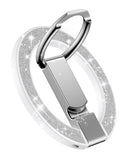 Magnetic Phone Stand with Ring Holder for iPhone 17e, MagSafe Finger Ring Magnet Grip, Adjustable Kickstand Loop for Phone Case, iPhone 17 Pro Stand