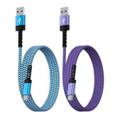 2-Pack 3Ft CarPlay Fast Charging USB-C Cable for iPhone and Samsung Galaxy