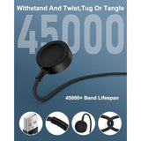 Samsung Galaxy Watch 8 Charger Cord 3.3Ft, Charging Adapter Compatible With Galaxy Watch Ultra/7/6/5 Pro/5/4/3, Portable Magnetic Charger Dock For Samsung Smart Accessories