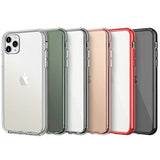 Jetech Case For 11 Pro 5.8-Inch, Non-Yellowing Shockproof Phone Bumper Cover, Anti-Scratch Clear Back (Clear)