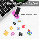 10 Pack 16Gb Flash Drives With 2 Usb C Adapters, Thumb Drive, Memory Stick Compatible With Pc, Laptops, Mac And Adapters For Usb C Devices (10 Mixed Color)