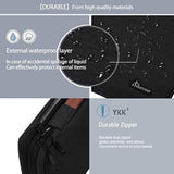 Laptop Sleeve Cover 13 Inch For Notebook Compatible With Macbook Pro/Air, Water-Resistant Case With Ykk Zipper, Polyester