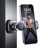 Magnetic Phone Holder For Gym, 360° Rotatable Gym Phone Holder Workout Record, Or Any Metal Surface, Gym Magnet Phone Mount Cradles Compatible With All Smartphones 4.7-7", Thick Cases Friendly