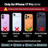 Leather Wallet Case for iPhone 17 Pro with 11 Card Holders, Sky Blue
