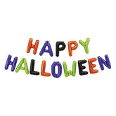 Happy Halloween Balloon Banner Colorful Party Backdrop Sign Yard Home Decorations