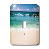 3D Rose Lsp_22274_1"Beautiful Sandy Beach Single Toggle Switch