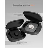 Updated Charging Case For Oura Ring 4 & 3 Charger, Wireless Power Station Fits Official Oura Chargers & Fit All-Sized Rings Gen 4 & 3 1000Mah (Official Charger Not Included)