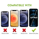 Screen Protector Tempered Glass Compatible with iPhone 15 (2 Pack)