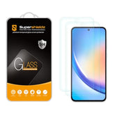 (2 Pack) Designed For Samsung Galaxy A35 5G Tempered Glass Screen Protector, Anti Scratch, Bubble Free