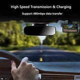 Dash Cam Power Cord, 9.8Ft 90 Degree Mini Usb Cable, Angle Mini Usb B Male To