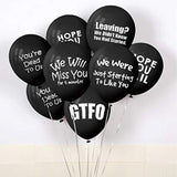 18 Pack Party Decorations Balloons For Funny Coworker Going Away Office