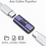 Usb C Coupler (2 Pack), Usb Type C Female To Female Adapter Extender Compatibl