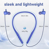 Neckband Earbuds Bluetooth with Stereo Sound,Headphones Wireless with 60 Hours Playtime,Wireless Headphones,Ear Buds Wireless Bluetooth Earbuds