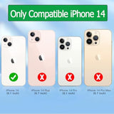 Battery Case For Iphone 14, Upgraded 10000Mah Rechargeable Portable Charging Case With Wireless Charging Compatible For Iphone 14 (6.1 Inch) With Carplay Extended Battery Pack Charger Case (Black)