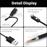 Smart Watch Charger 4mm, Strong Magnetic Universal Charger, USB Charging Cable for Smartwatches with ROHS/CE Certification (Charging Port spacing