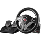 - Superdrive SV250 Steering Wheel. Racing Wheel with pedals and Gearshift Paddles - 22 cm Diameter, 180° Roation Angle - For Nintendo Switch 2 -
