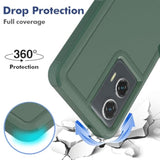 For Moto G Stylus 5G 2024 Case: Dual Layer Protective Heavy Duty Cell Phone Cover Shockproof Rugged With Hd Screen Protector - Military Protection Bumper Tough - Motorola G Stylus 5G 2024, Dark Green