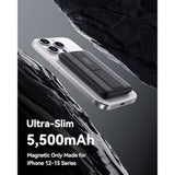 For Magsafe Portable Charger, Ultra Slim 5500Mah 20W Magnetic Power Bank With Foldable Stand, Usb-C In&Out Wireless Battery Pack, For Iphone 16/16 Plus/16 Pro/16 Pro Max, Iphone 15/14/13/12