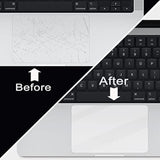 2 Pack Trackpad Protector For Macbook Air 15 Inch Trackpad Cover Unti-Scratch