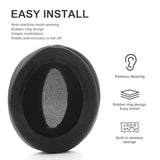 Hd450Bt Ear Pads Replacement Ear Cushions Compatible With Sennheiser Hd4.50Bt Hd4.50Btnc Hd4.50Se Hd4.40Bt Hd450Bt Hd458Bt Hd4.30G Headphones High-Density Memory Foam Earpads Earmuffs (Pu+Fabric)