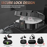 Beats Fit Pro Case Cover 1st Gen 2021 with Safety Lock - Black