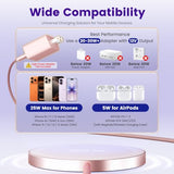 Qi2.2 25W Magnetic Wireless Charger: Fast Qi2 Charging Pad for iPhone 17 16 15 14 13 12 Pro Max, Galaxy S26 S25, Google Pixel 10,