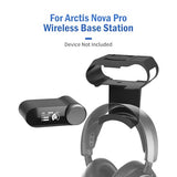 Under Desk Headphone Hanger Stand for SteelSeries Arctis Nova Pro Wireless-Arctis Pro Wireless NOVA Magnetic Mount Secretlab Magnus Version,Headphone