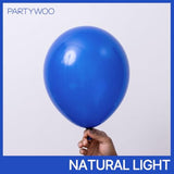 100 Royal Blue 10" Balloons – Matte Latex for Party, Graduation, or Patriotic Decor