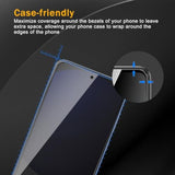 3 Pack Privacy Screen Protector For Samsung Galaxy S24 Fe With 3 Pack Camera Lens Protector, Anti Spy Tempered Glass Film, 9H Hardness, Black Protector, Anti-Scratch, Bubble Free