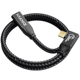 Idsonix Usb C Extension Cable - Right Angle 1.6Ft Usb C Extender Cable Support