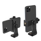 Rotatable Phone Holder Tripod Mount Adapter Adjustable Clip for iPhone & Android