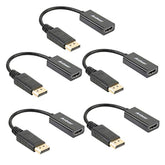 Displayport To Hdmi Adapter, Display Port To Hdmi Cable(Male To Female) For Di