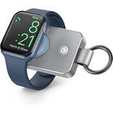 2000Mah Keychain Portable Charger For Apple Watch Series 10/9/8/7/6/5/4/3/2/1/Se/Ultra, Wireless Travel Iwatch Charger Usb C Charging Cable Smart Mini Small Power Bank In Pocket