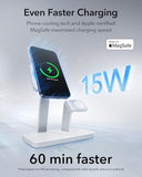 ESR 25W 3-in-1 Charger Stand for Magsafe, Made for -Certified Magnetic Wireless Charger, 15W Charging Station for iPhone 17-12