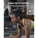 Cozyfit Open Ear Headphones, 0.23Oz Ultra-Light Comfortable Wireless Earbuds, 0.6Mm Thinnest Earhooks, Bluetooth 5.4, Clear Audio, 30 Hrs Playtime, Ipx5 Waterproof Earphones With Mic (Black)