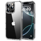 Crystal Clear Hard Back Phone Case for iPhone 16 Pro Max 6.9-Inch, Anti-Scratch Drop Protection, Non-Yellowing Transparent Cover