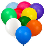 Balloons Assorted Colors, 50 Pack, 12 Inch Rainbow Balloons, 10 Color Balloon Pack For Birthdays, Weddings, Baby Showers, Holidays, Colorful Party Balloons Decorations