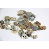 Pack Of 12Mm 2 Holes Heart Shaped Mother Of Pearl Delicate Natural She