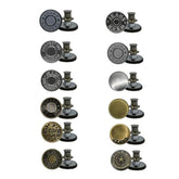 12 Pcs 17Mm Replacement Jean Buttons, No Sew Instant Button, Detachabl
