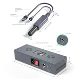 Starlink Mini Poe Splitter Adapter Kit180W Gige Passive & Esd Protection, Stalink Mini Dc Power Kit With Usb C Power Outputs And Dc Step-Up Converter, Ac 110-260V To Dc 48V/3A For Star Link Mini Dish