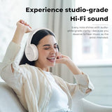 Headphones Wireless Over Ear , 70 Hours Playtime Bluetooth Headphones Built-in Microphone, Foldable Lightweight Headset with Bluetooth 5.4, HiFi