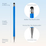 2-in-1 Stylus Pen for Touchscreen, 6pcs High Sensitivity and Precision Stylus Pens for iPad iPhone Android Suitable for All Touch Screens