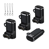 USB-C Charger Cable Adapter for Garmin Watch 4Pack,Type C Garmin Data Cord Adapter for Vivoactive 6 5,Venu 4/3/3S/SQ,Fenix 8,Forerunner 170 70 165 55