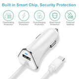 Pixel 10 Pro Xl Car Charger For Google Pixel 10, 10 Pro, 10 Pro Xl, 10 Pro Fold, 3.4A Fast Car Charger Adapter With Usb C 3Ft Cable For 9, 9 Pro Xl Fold, 8 7 6 Pro 5 4 3 2 Xl 9A 8A 7A 6A 5A 4A 3A