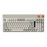Block Wireless Mechanical Keyboard, 98 Keys Rechargeable Hot-Swappable Keyboards With 3 Types Connection For Windows, Mac Os/Rero Knobs For Volume Control, Mode Shift, Eyeable Panels 2025
