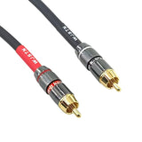 Rca To Xlr Cable, Xlr Male To Rca Male Audio Adapter Cable, 4N Ofc 20Awg Shielded Twisted Pair Oxygen-Free Copper Braid Conductors, 2Pack (8 Inches)