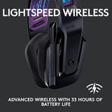 535 Lightspeed Wireless Gaming Headset - Lightweight On-Ear Headphones, Flip To Mute Mic, Stereo, Usb Rechargeable - Black