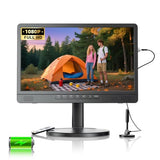 18.2" Portable Tv With Antenna, 1080P Led Tv With Hdmi Input/Av Input/Usb Port, Small Tv For Kitchen, Camping, Rv, Bedroom, Patio, Indoor Outdoor Portable T V Built-In Stand