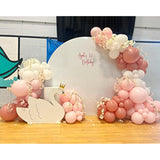Pastel Pink Balloons 110Pcs Baby Pink Balloon Garland Arch Kit 5/10/12